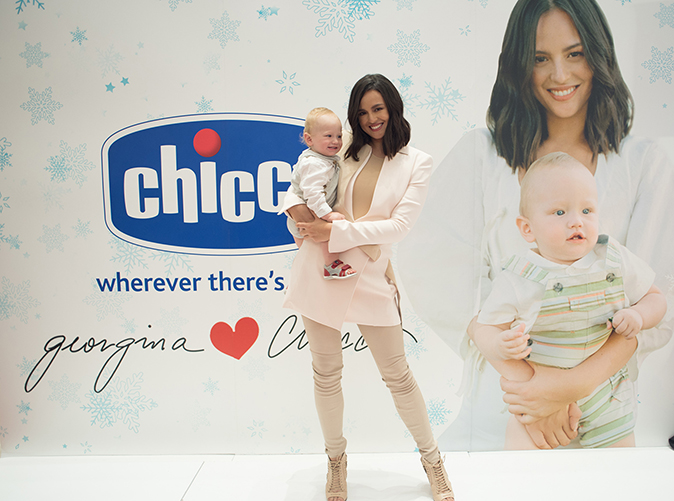 Georgina Wilson and son Archie launched as new ambassadors of Chicco. Story published on Metro Mom by Meghann Hernandez