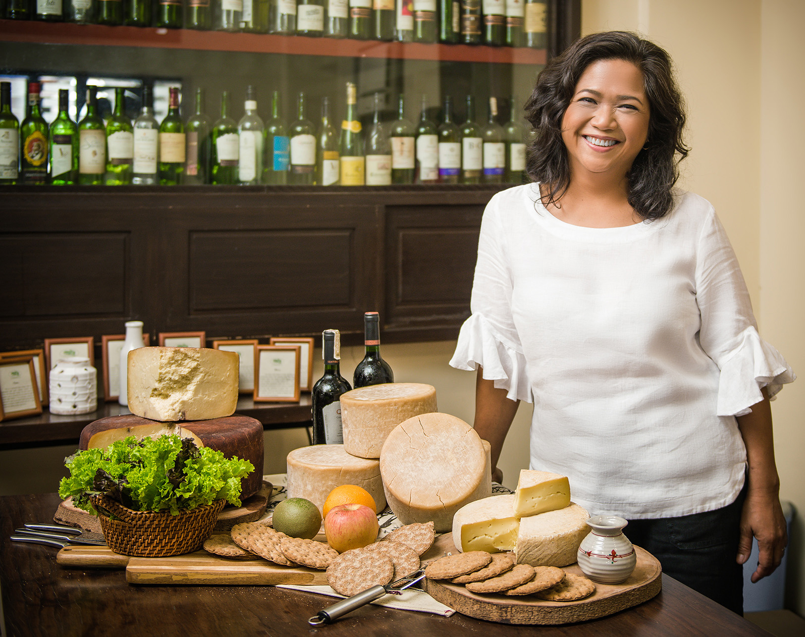 Artisan Cheesemaker from Davao, Olive Puentespina. Story published on Metro Mom by Meghann Hernandez